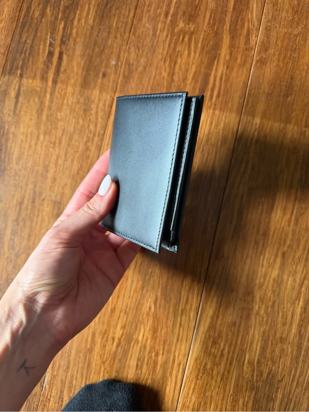Unused Polo by Ralph Lauren Black Leather Bifold Wallet